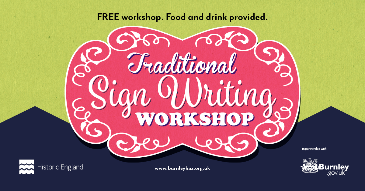 traditional sign writing workshop